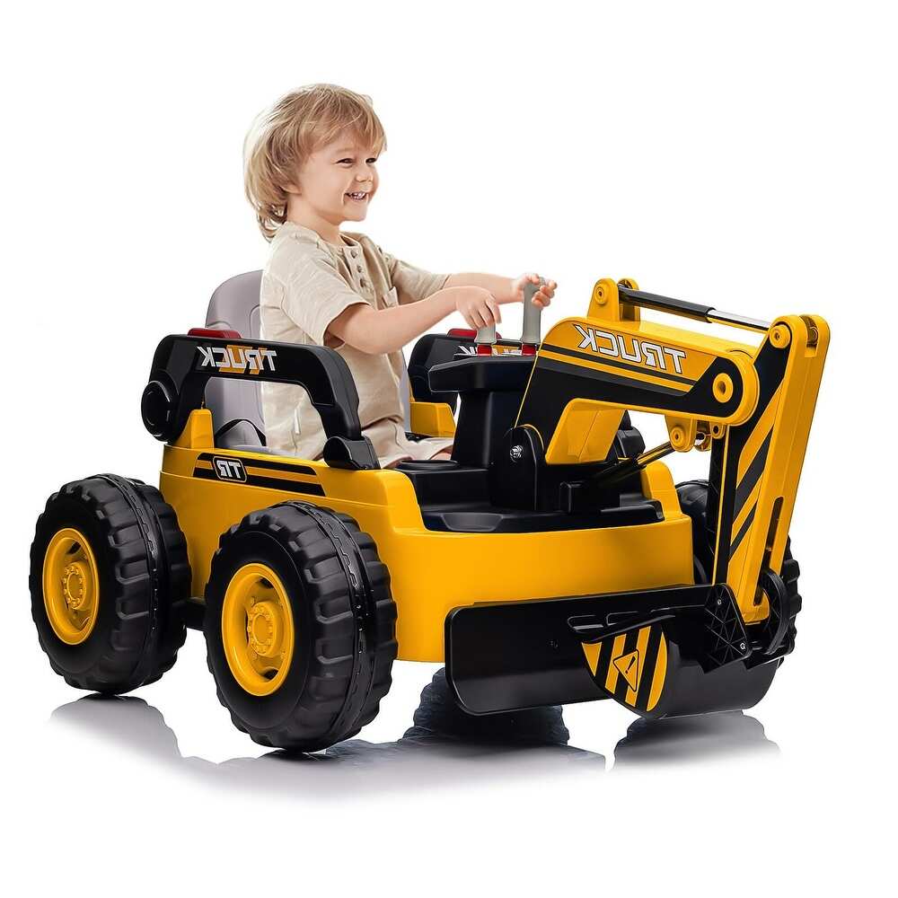 Alluxe® 4WD Electric Kids Ride-On Excavator