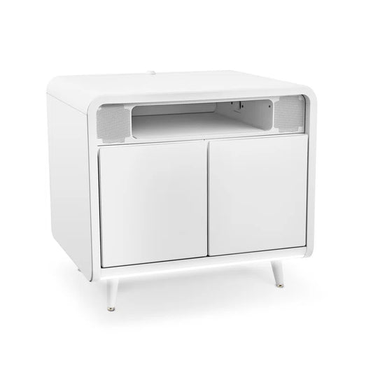 Alluxe® Smart Side Table With Built-Ins